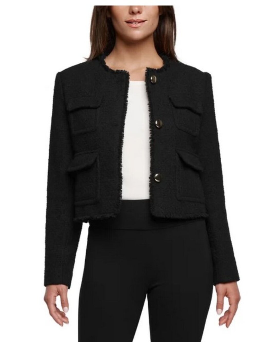 Express Women's Boucle Blazer NEW - Picture 5 of 5